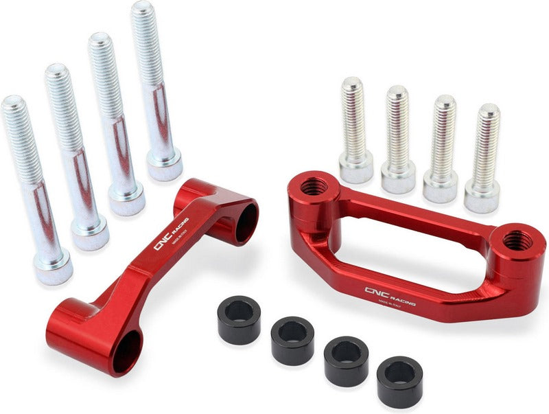 CNC Racing / シーエヌシーレーシング Rear footrest blanking plates Aprilia | PET53