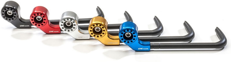 CNC Racing Brake-Guard Race - Protection front brake lever Blue | PL100L