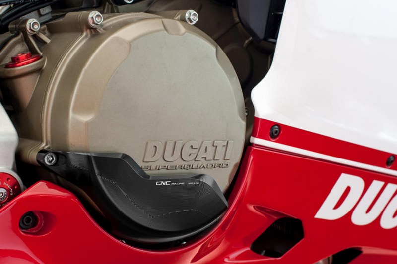 CNC Racing Clutch cover RPS R side Ducati SBK Panigale series Black | PR301B