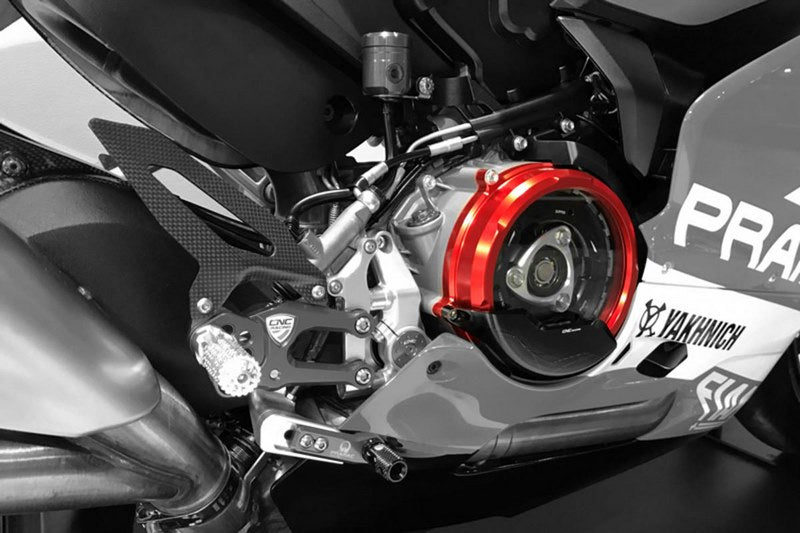 CNC Racing Clutch cover RPS R side Ducati SBK Panigale series Black | PR301B