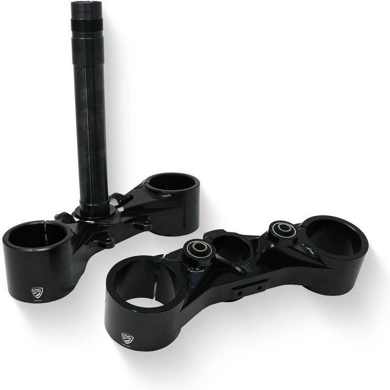 CNC Racing Triple clamps kit Ducati Hypermotard 821 SP / 939 SP / 950 SP Black | PS535B