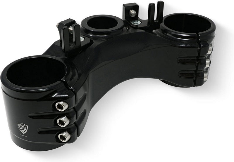 CNC Racing Triple clamps Ducati Monster - Bottom Yoke Black | PSB10B