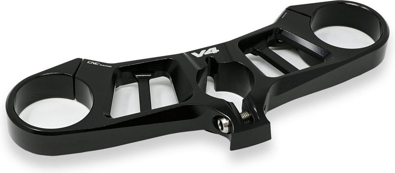 CNC Racing Triple clamps Ducati Panigale V4 - Top yoke Black | PST15B
