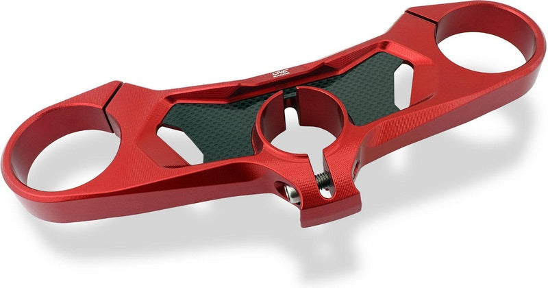 CNC Racing / シーエヌシーレーシング Triple clamps Ducati Panigale V4 - Top yoke CARBON | PST17