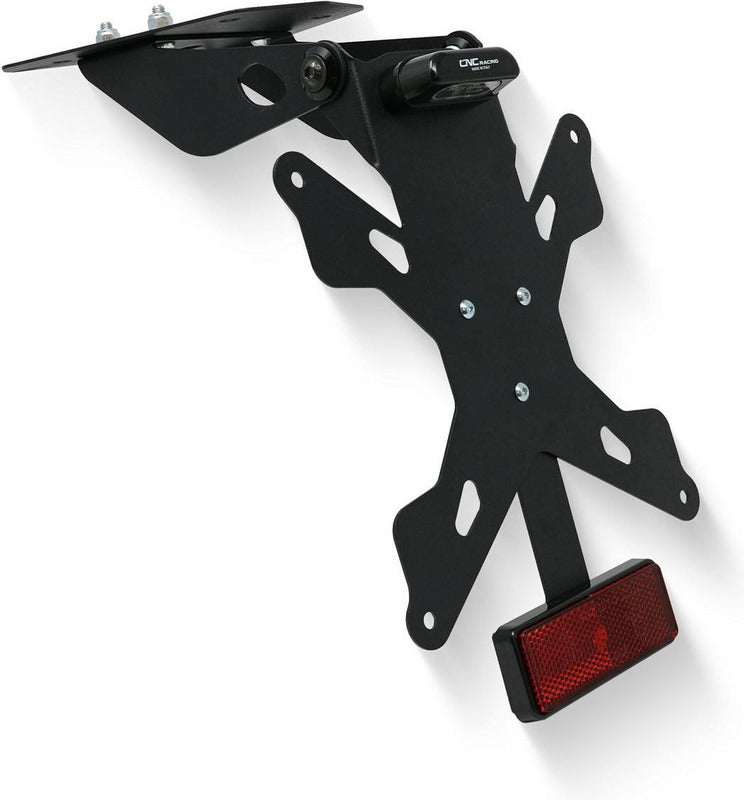 CNC Racing Adjustable license plate Ducati Monster / Supersport Black | PT152B