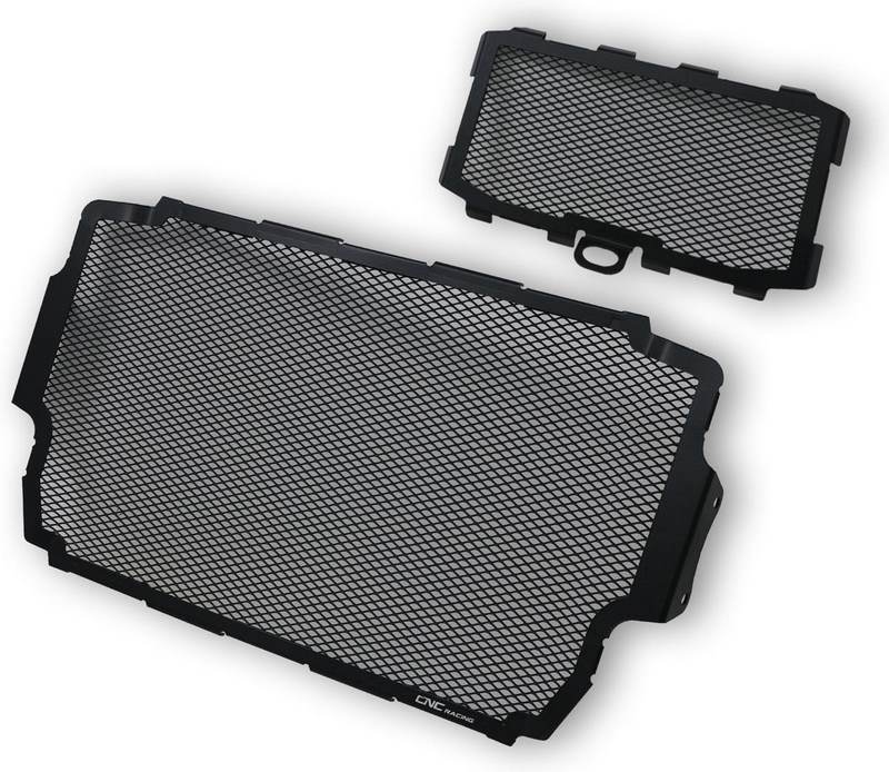 CNC Racing Radiator Guard Ducati Multistrada Black | RA062B