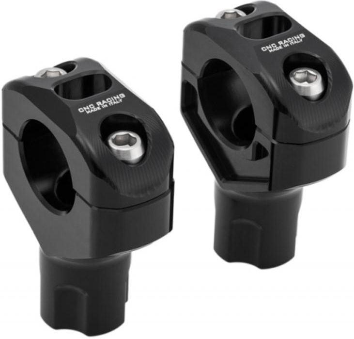 CNC Racing Riser handlebar conical height 59 mm Black | RM222B