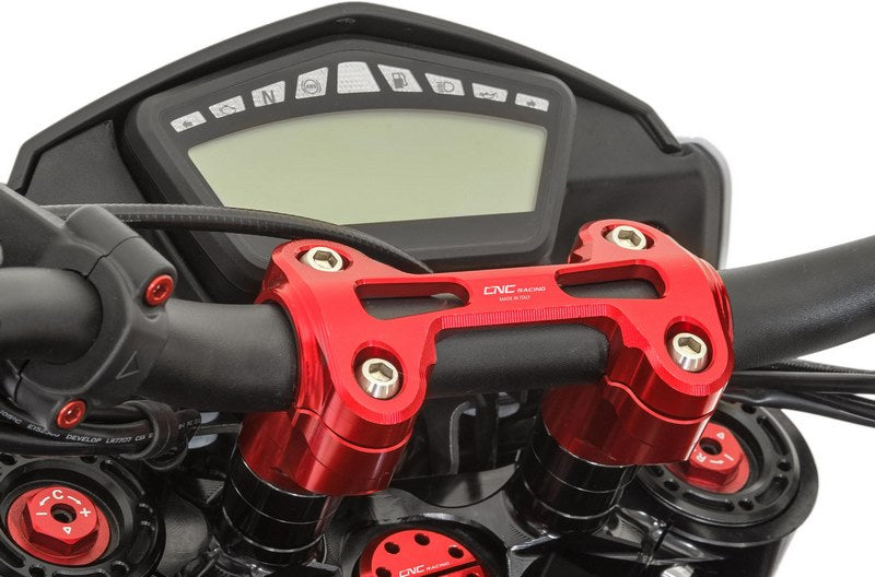CNC Racing Riser's upper H 20mm. Black | RM242B