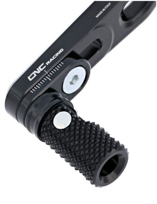 CNC Racing FOLDING PEG SPORT GEAR LEVER - M6 Black | RP9L4B