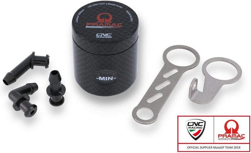 CNC Racing Fluid reservoir rear brake / clutch 12 ml Pramac Racing Limited Edition - Carbon Glossy Carbon | SE800KPR