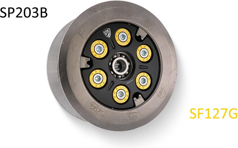 CNC Racing Spring retainers kit oil bath clutch Ducati | SF127