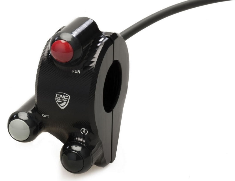 CNC Racing Right handlebar switch on throttle control unit cover Black | SWM05B