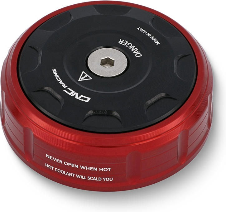 CNC Racing Radiator cap cover Ducati BICOLOR | TA155