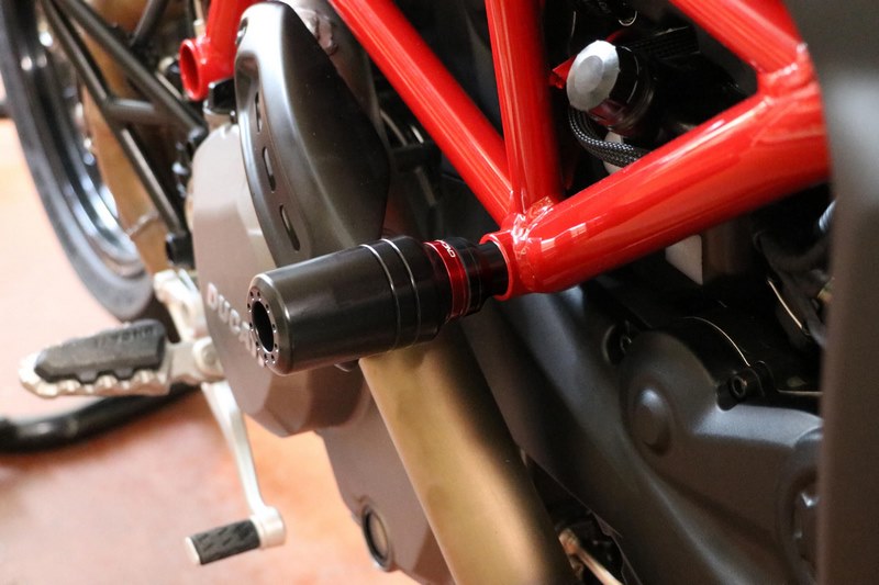 CNC Racing Frame crash protections Ducati Hypermotard | TC320