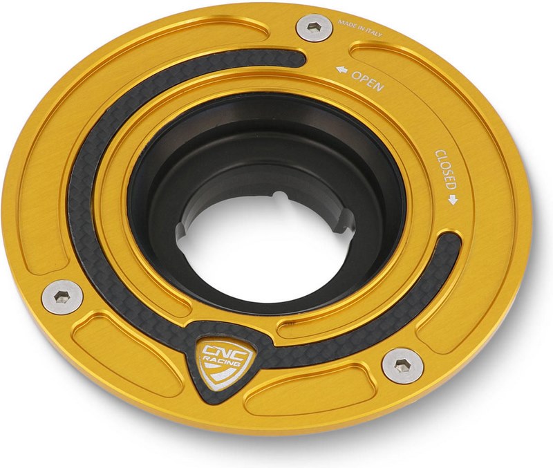 CNC Racing Fuel tank cap - flange Carbon | TSB01