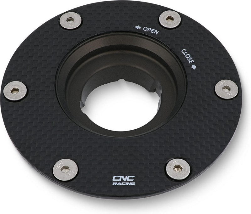CNC Racing Fuel tank cap - flange CARBON FIBER | TSB22