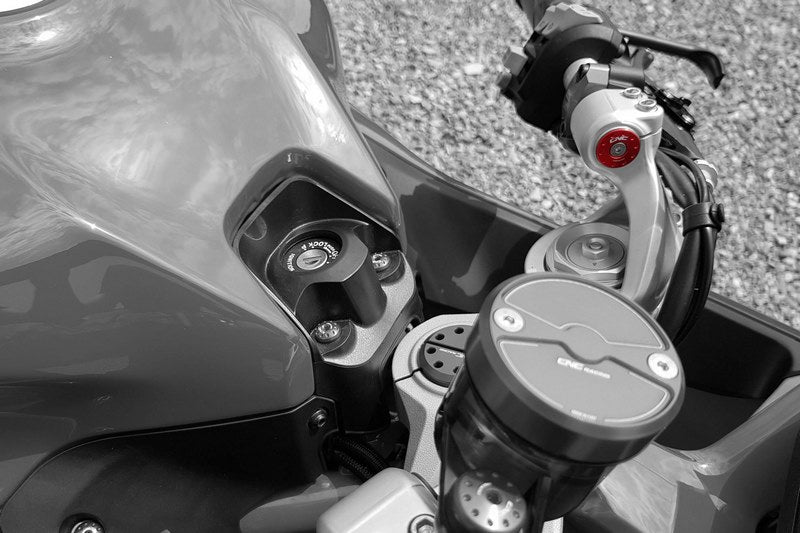 CNC Racing Caps handlebar tube Ducati | TT323