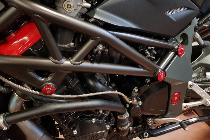 CNC Racing FRAME CAPS KIT MV AGUSTA BRUTALE 1090 | TT346