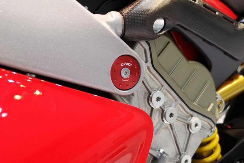 CNC Racing Frame caps set Ducati Panigale and Streetfighter V4 | TT352