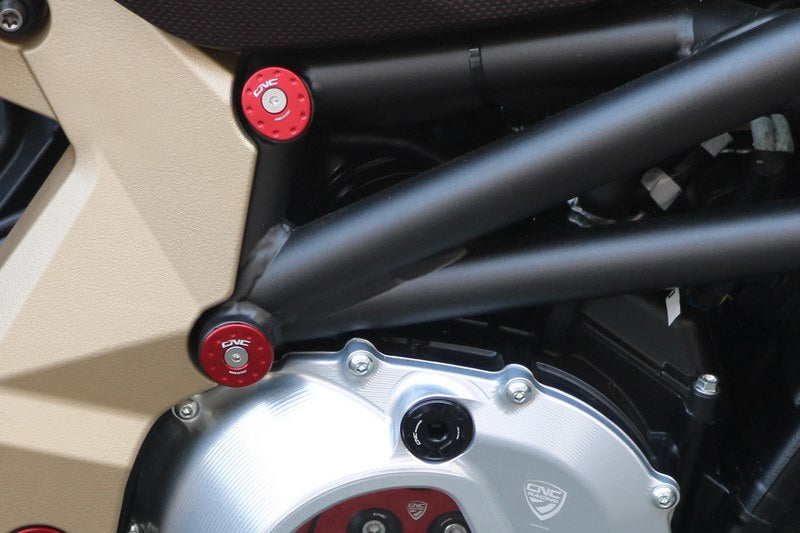 CNC Racing Frame caps kit MV Agusta - Front frame | TT358