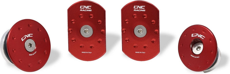 CNC Racing Frame caps kit MV Agusta - Frame side plate | TT362