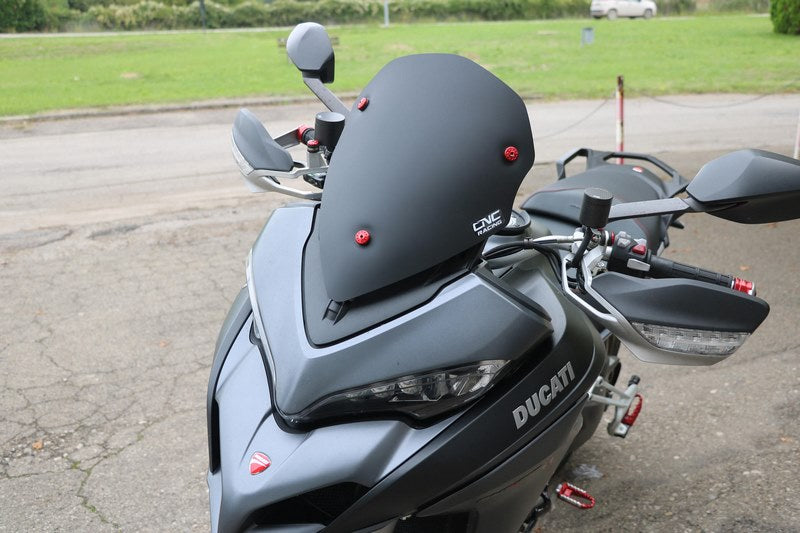 CNC Racing Windscreen Ducati Multistrada Sport - Black Black | WS350B