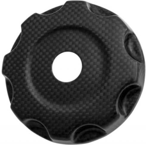CNC Racing Cover fuel tank cap carbon Ducati Hypermotard Matt Carbon | ZA946Y