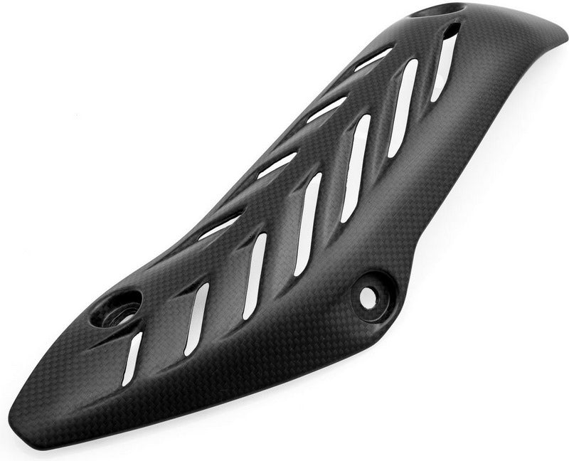 CNC Racing Exhaust pipe heat guard Ducati Monster 821 1200 Matt Carbon | ZA965Y