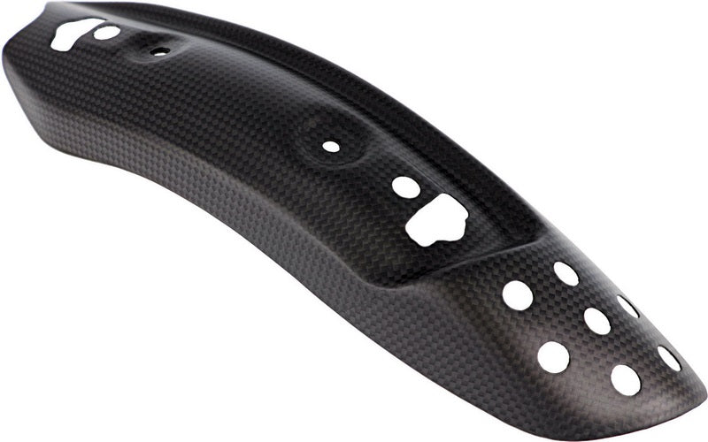CNC Racing Exhaust pipe heat guard hold Ducati - matt carbon Matt Carbon | ZA976Y