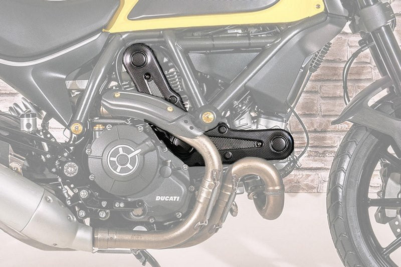 CNC Racing Belt cover Ducati - matt carbon Matt Carbon | ZA984Y