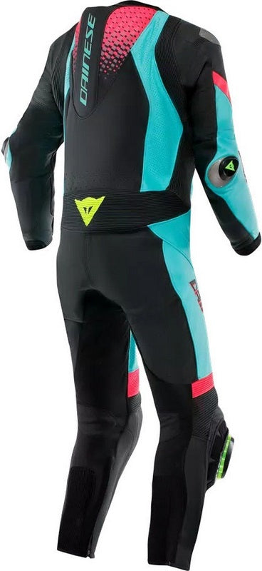 Dainese / ダイネーゼ LAGUNA SECA 6 PERF 1PC レザー スーツ ブラック/WATER/FUXIA | 2015100061-30O