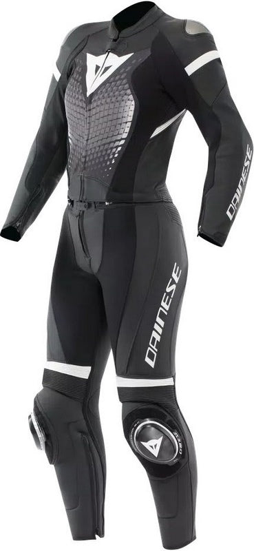 Dainese / ダイネーゼ FULMINEA 2PCS レザースーツ S/T ブラック/ホワイト | 2015100066-622