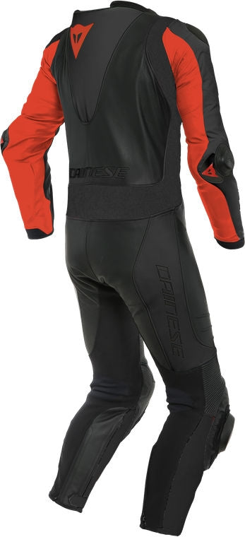 Dainese / ダイネーゼ LAGUNA SECA 5 1PC レザースーツ パーフォレーション ブラック/フルオレッド | 201513467-628