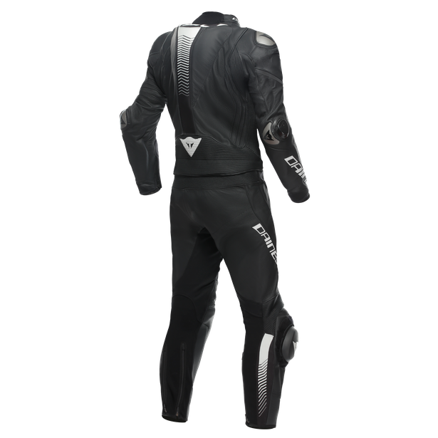 Dainese / ダイネーゼ Laguna Seca 5 2Pcs Leather Suit Perf Black/Black/White | 201513482-948