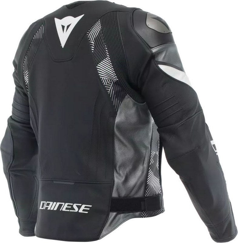 Dainese / ダイネーゼ AVRO 5 レザージャケット ブラック/ホワイト/アンスラサイト | 2015300001-F13