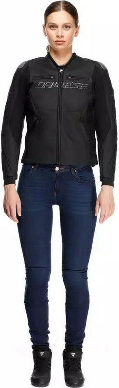 Dainese / ダイネーゼ RACING 5 レザージャケット レディース ブラック/ブラック | 2015300034-631