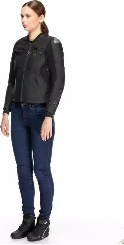 Dainese / ダイネーゼ RACING 5 レザージャケット レディース ブラック/ブラック | 2015300034-631