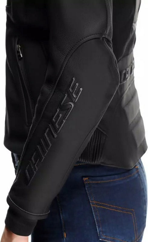 Dainese / ダイネーゼ RACING 5 レザージャケット レディース ブラック/ブラック | 2015300034-631