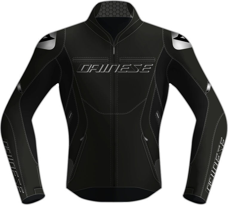 Dainese / ダイネーゼ RACING 5 PERF レザージャケット レディース ブラック/ブラック | 2015300035-631