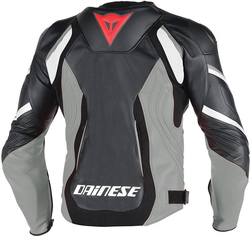 Dainese Jacket SUPER SPEED D1 LEATHER black/anthracite/white Size 54 | 201533723867013