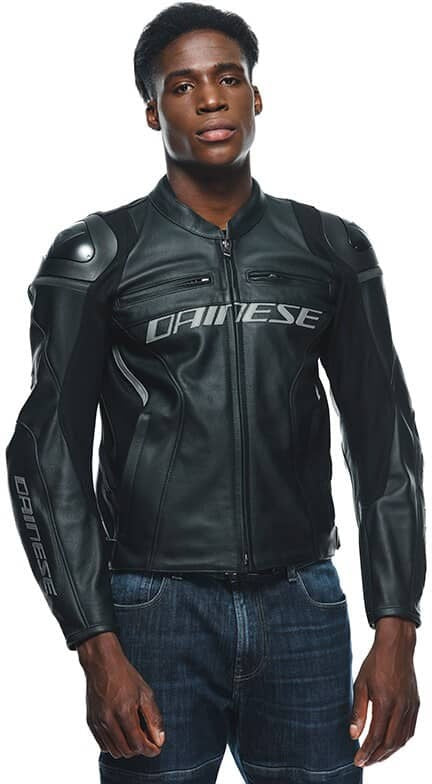 Dainese / ダイネーゼ RACING 4 レザー ジャケット ブラック/ブラック | 201533848631015
