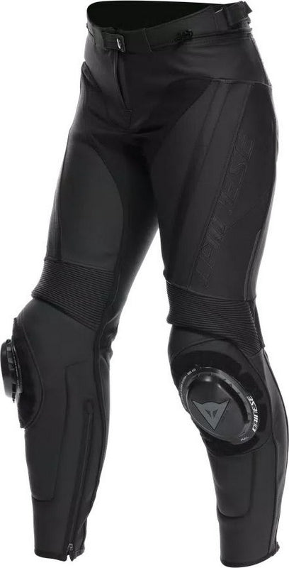 Dainese / ダイネーゼ DELTA 4 レザーパンツ レディース ブラック/ブラック | 2015500006-631