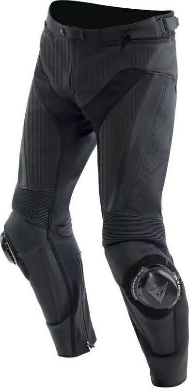 Dainese / ダイネーゼ DELTA 4 PERF. レザーパンツ S/T ブラック/ブラック | 2015500021-631