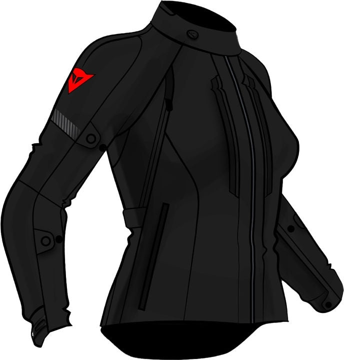 Dainese / ダイネーゼ MANGEN ABSØLUTESHELL PRO ジャケット レディース ブラック/ブラック | 2016500014-631
