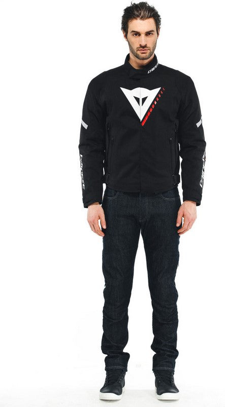 Dainese / ダイネーゼ VELOCE D-DRY ジャケット ブラック/ホワイト/ラバレッド | 201654631A66010
