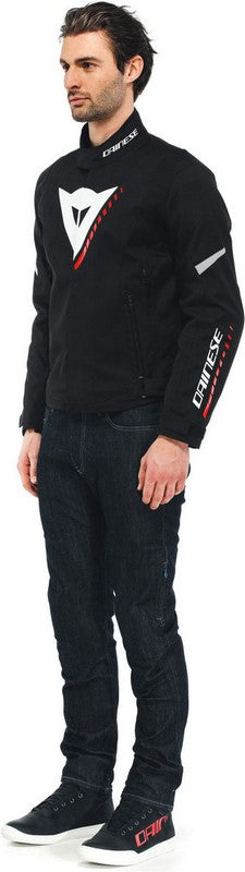 Dainese / ダイネーゼ VELOCE D-DRY ジャケット ブラック/ホワイト/ラバレッド | 201654631A66010