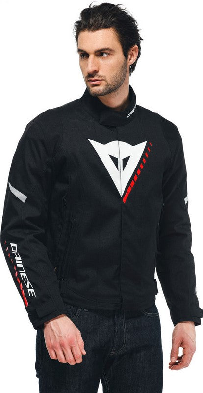 Dainese / ダイネーゼ VELOCE D-DRY ジャケット ブラック/ホワイト/ラバレッド | 201654631A66010