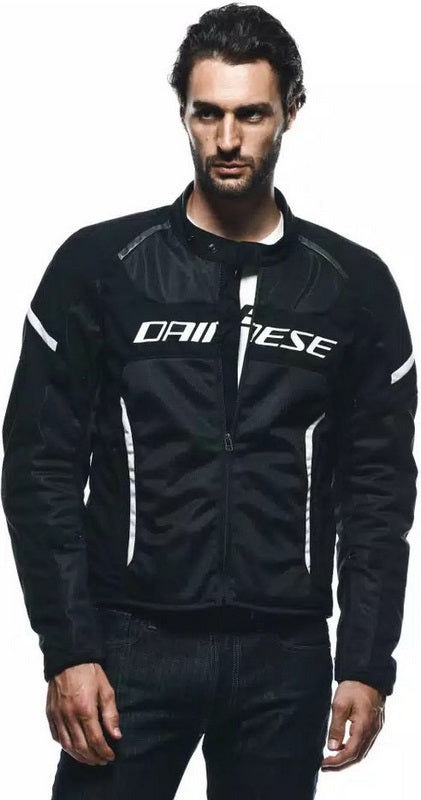 Dainese / ダイネーゼ AIR FRAME 3 TEX ジャケット ブラック/ブラック/ホワイト | 2017300003-948