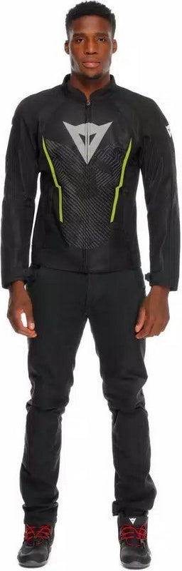 Dainese / ダイネーゼ HEROSPHERE AIR TEX ジャケット ブラック/ホワイト/フルオイエロー | 2017300005-Q90