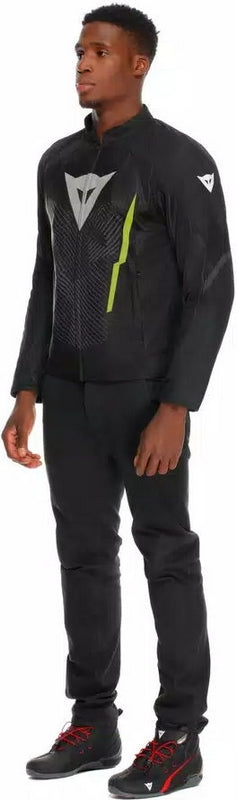 Dainese / ダイネーゼ HEROSPHERE AIR TEX ジャケット ブラック/ホワイト/フルオイエロー | 2017300005-Q90